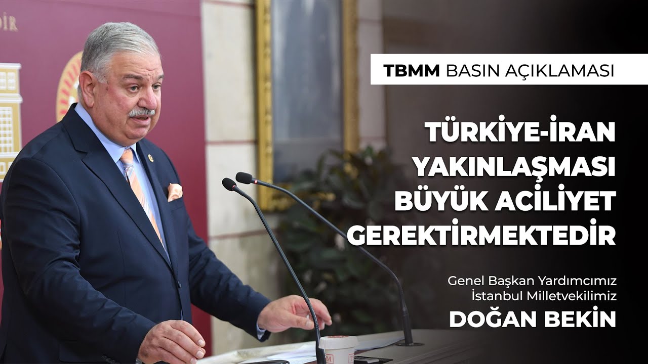 “İRAN’DAKİ PROTESTOLARIN ARKA PLANINI ÇOK İYİ OKUMAK GEREKİR”