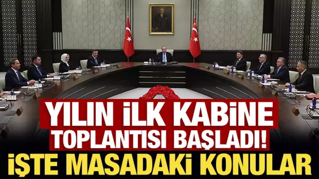KABİNE TOPLANTISI VE TBMM’DEN BEKLENEN DÜZENLEMELER: TOPLUMUN GENİŞ KESİMLERİ ÇÖZÜM BEKLİYOR