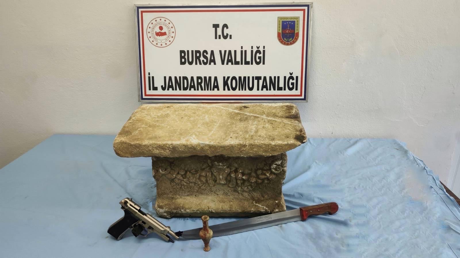 Osmangazi’de Tarihi Eser Kaçakçılığı Operasyonu