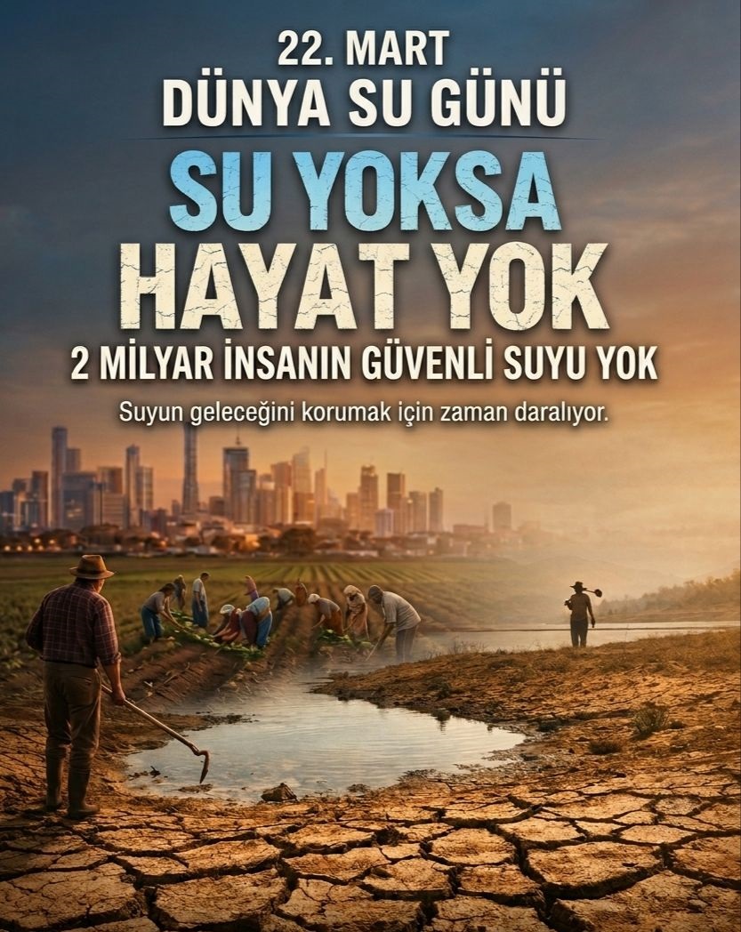 Su kutsaldır. Su hayattır. Su yoksa hayat da yoktur.