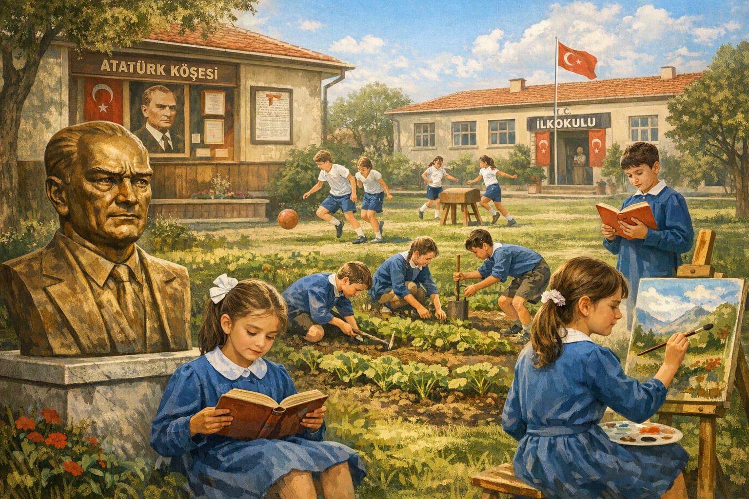 OKULLARDA NE VARDI, NE YOKTU?