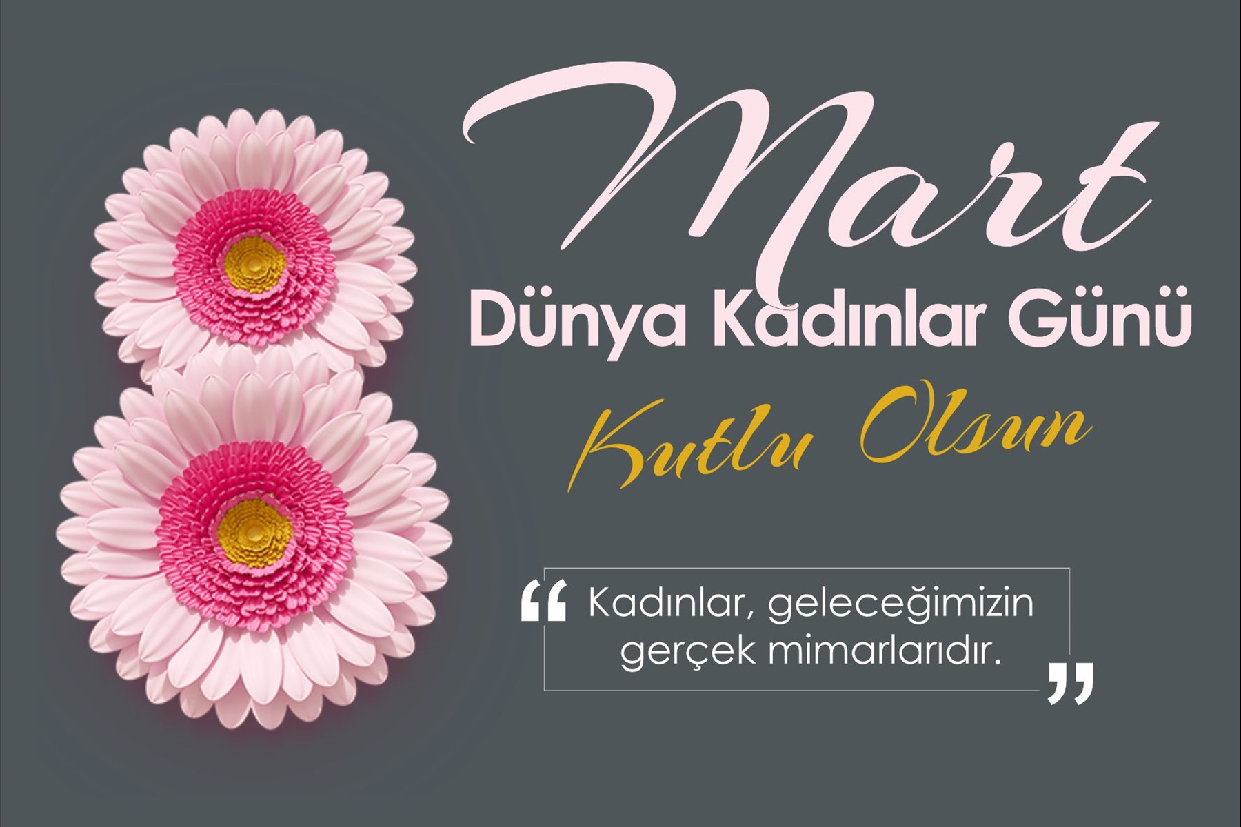 8 MART DÜNYA KADINLAR GÜNÜ: KADIN KOLLARI BAŞKANI FATMA KESKİN’DEN ANLAMLI MESAJ