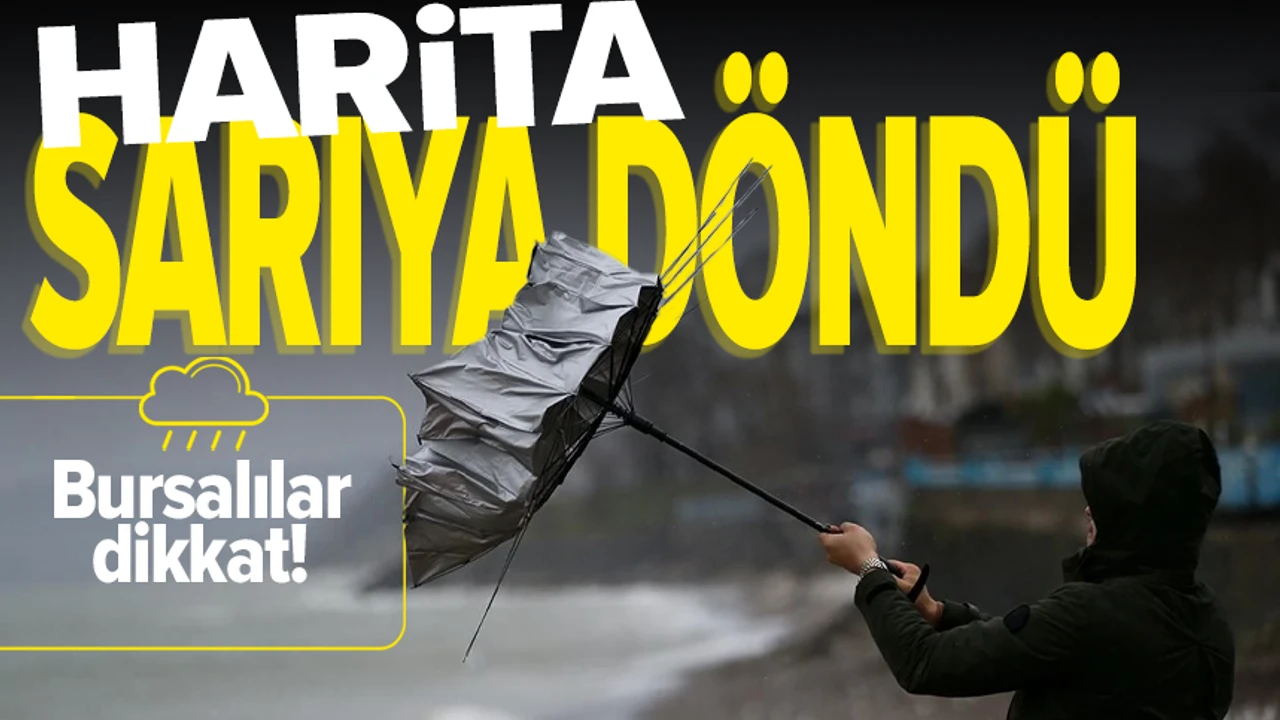 KÜTAHYA VE BURSA’NIN GÜNEYİ İÇİN KRİTİK UYARI: KUVVETLİ SAĞANAK GELİYOR
