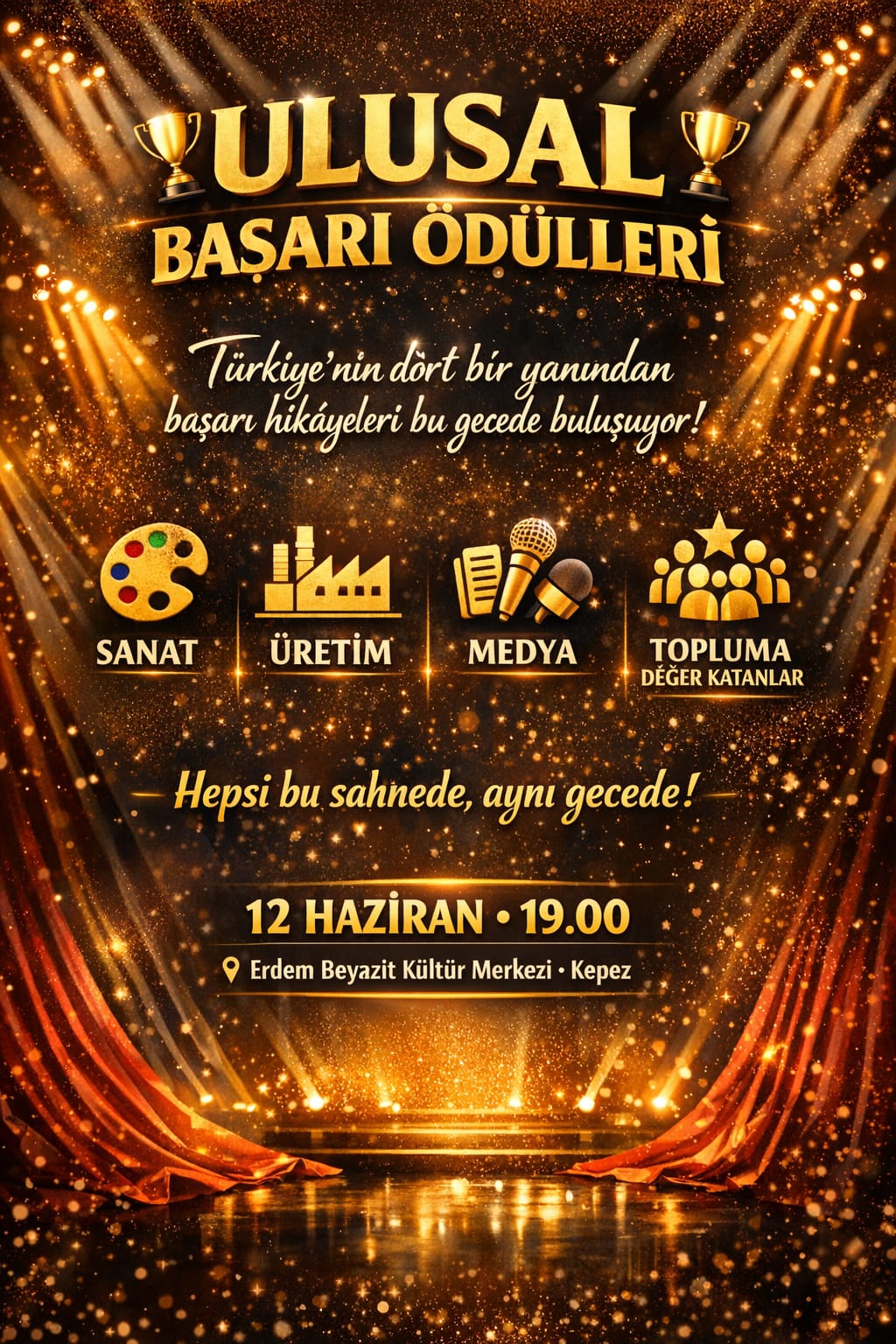 Antalya’da Ödül Gecesi Hazırlığı: Sanat, Üretim ve Medyada Başarılar Sahneye Taşınıyor