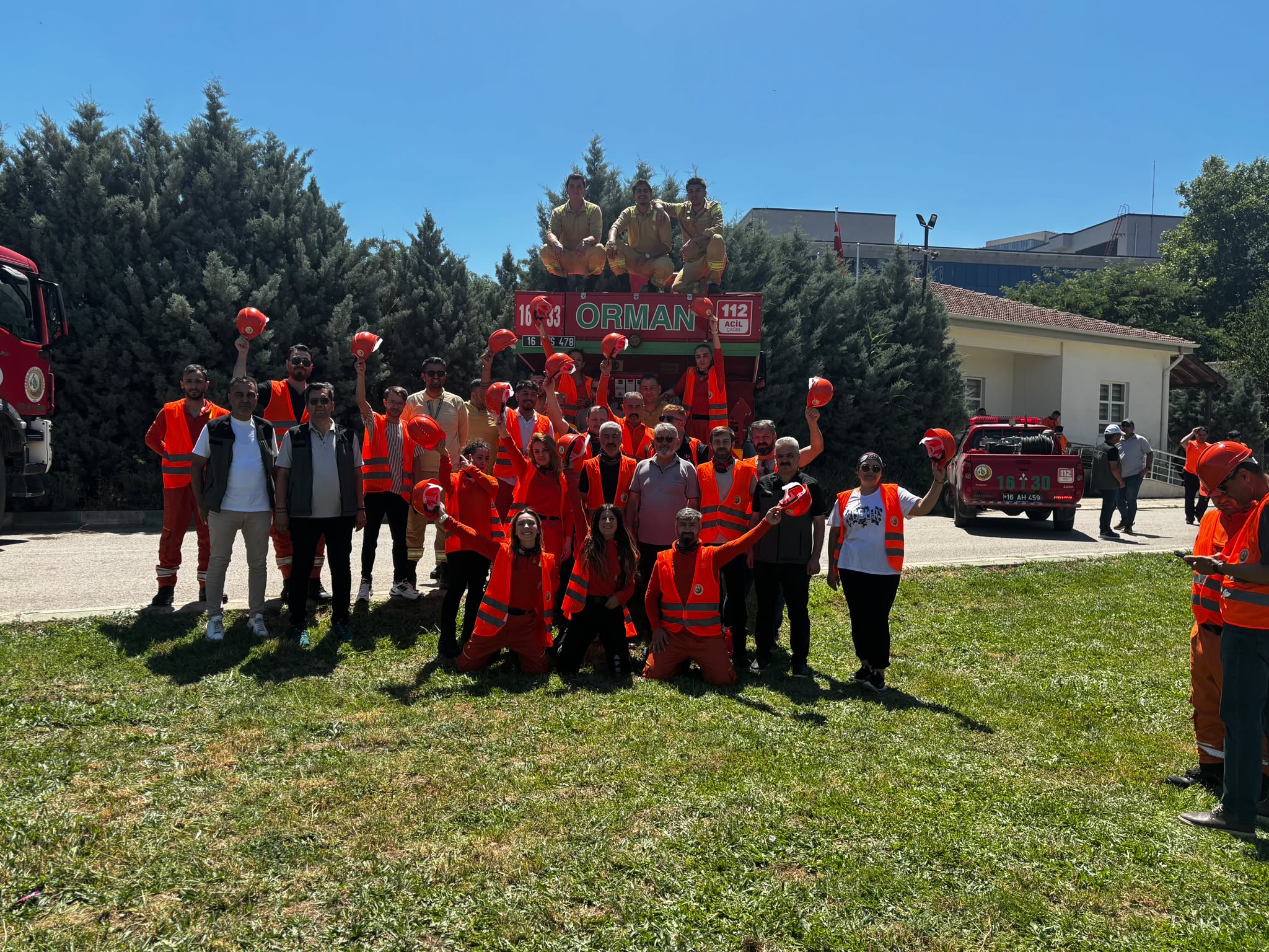 BURSA AFED TİMİ, ORMAN YANGINLARI İÇİN KOLLARI SIVADI