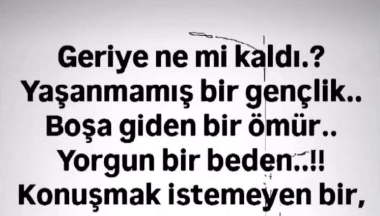 GERİYE KİM KALIR ?