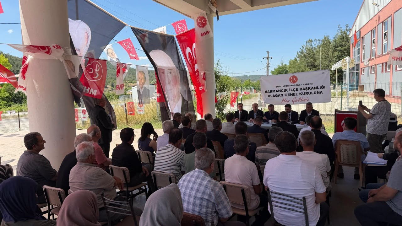 MHP Harmancık İlçe Başkanlığı’nda Güven Tazelendi