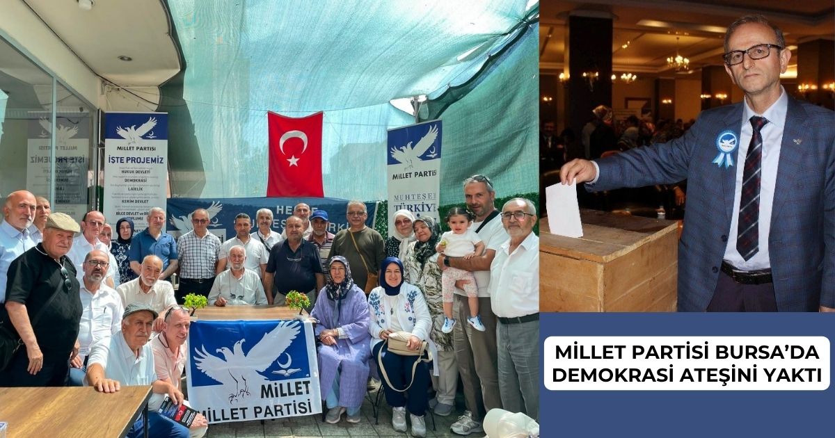 Demokrasi Ateşi Mustafakemalpaşa’da Yakıldı