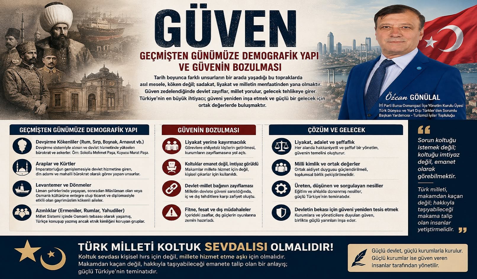 “Bir Devleti Ayakta Tutan En Büyük Güç Güvendir”