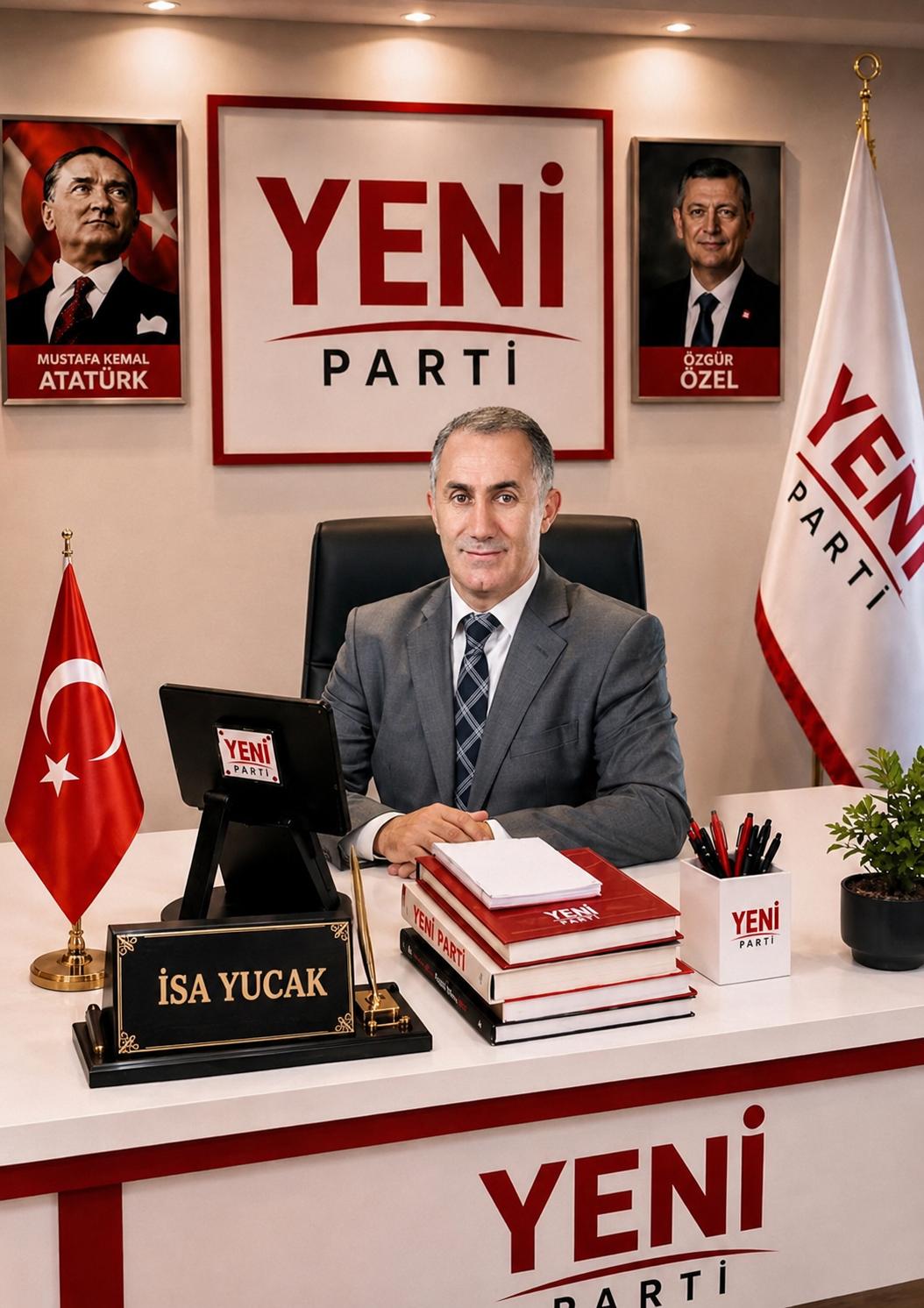 YENİ Parti Kurucular Kurulu Üyesi İsa Yucak’tan Dikkat Çeken Çağrı: “Türkiye’nin YENİ Partisi Milletin Sesidir”