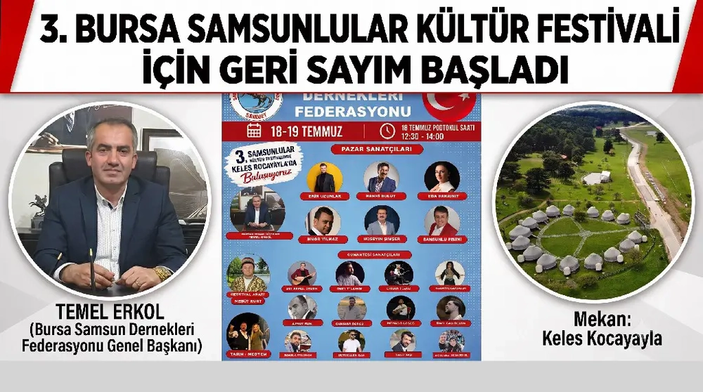 Kocayayla’da Samsun Rüzgârı Esti