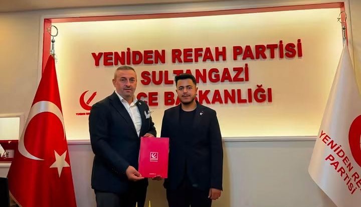 Yusuf Aybak, Yeniden Refah Partisi Sultangazi Gençlik Kolları Başkanı Oldu
