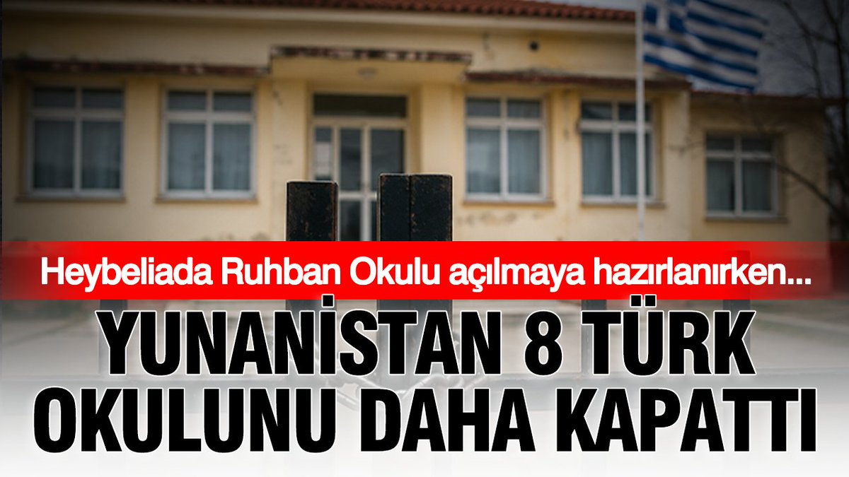 Batı Trakya’da 8 Türk Azınlık Okulu Daha Kapatıldı