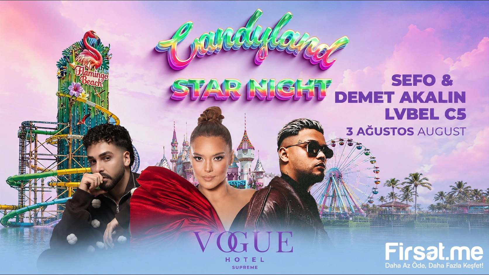 Bodrum’da Müzik Şöleni: Demet Akalın, Sefo ve LVBEL C5 Aynı Sahnede Binlerce Hayranıyla Buluştu