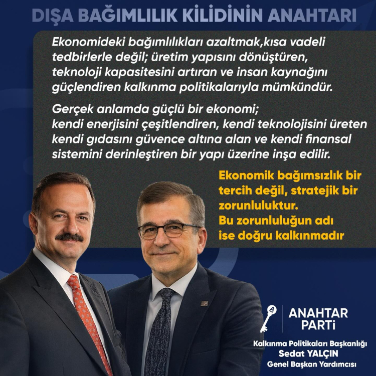 Sedat Yalçın: “Güvendeki İyileşme Değerli, Ancak Üretim Tarafında Aynı Gücü Göremiyoruz”