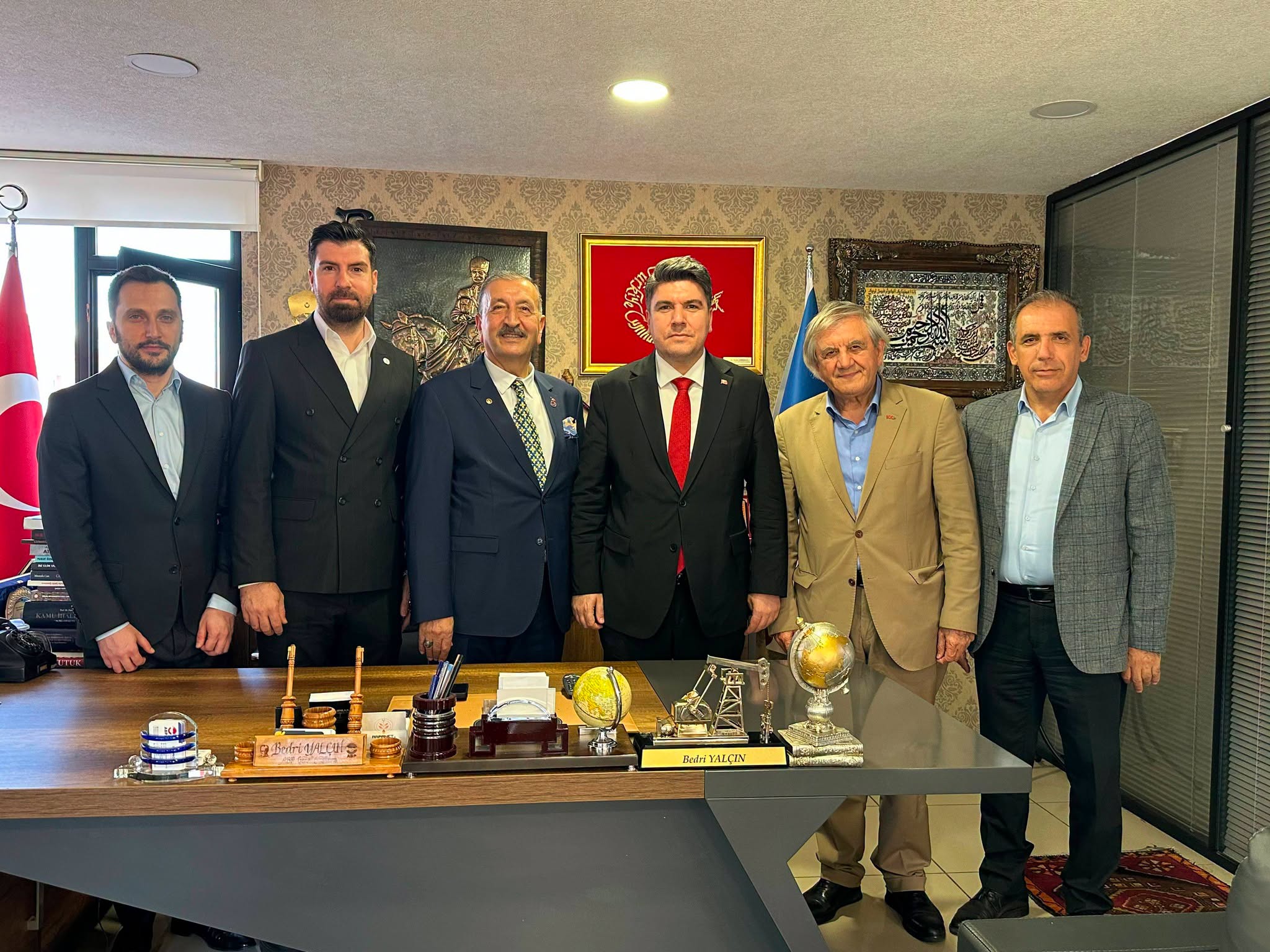 Değer Partisi Genel Başkanı Av. Selahattin Par’dan ABP Genel Başkanı Bedri Yalçın’a Ziyaret