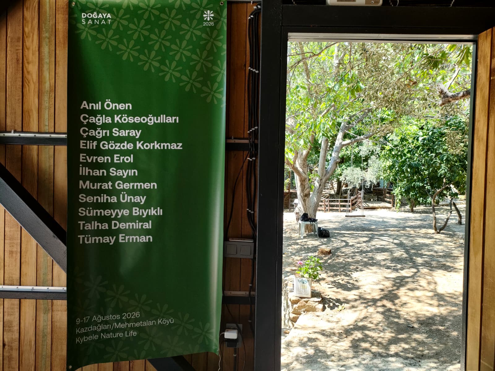 Doğaya Sanat Programı Kazdağları’nda Başladı