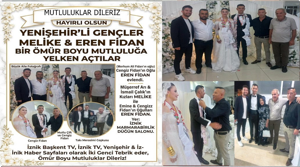 FİDAN VE ÇALIK AİLELERİNİN EN MUTLU GÜNÜ!