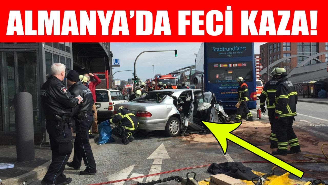 Hamburg-Billstedt’te Trafik Kazası: Bir Kişi Yaralandı, Üç Park Halindeki Araç Hasar Gördü