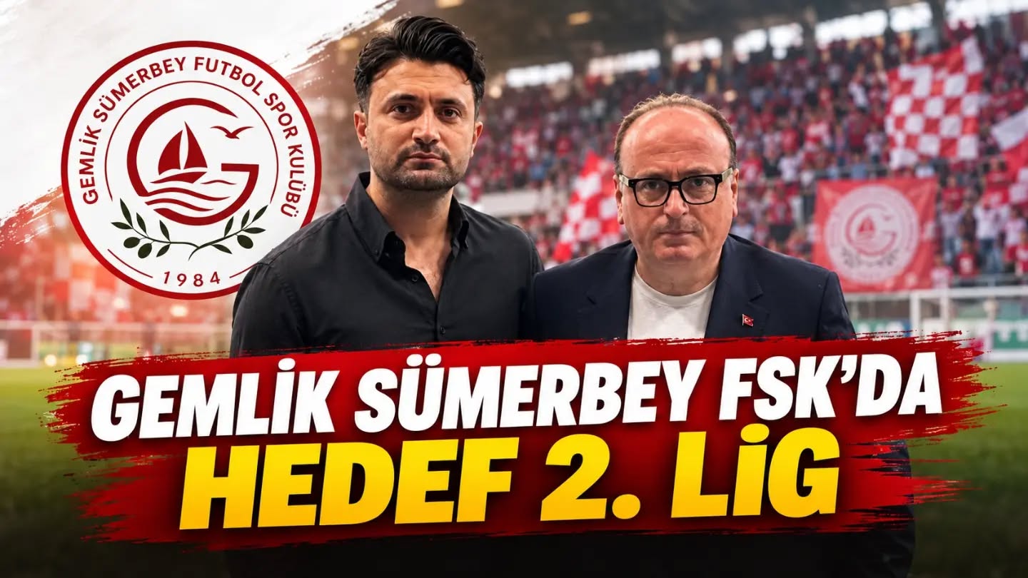 Gemlik Sümerbey FSK’dan 2. Lig hedefi