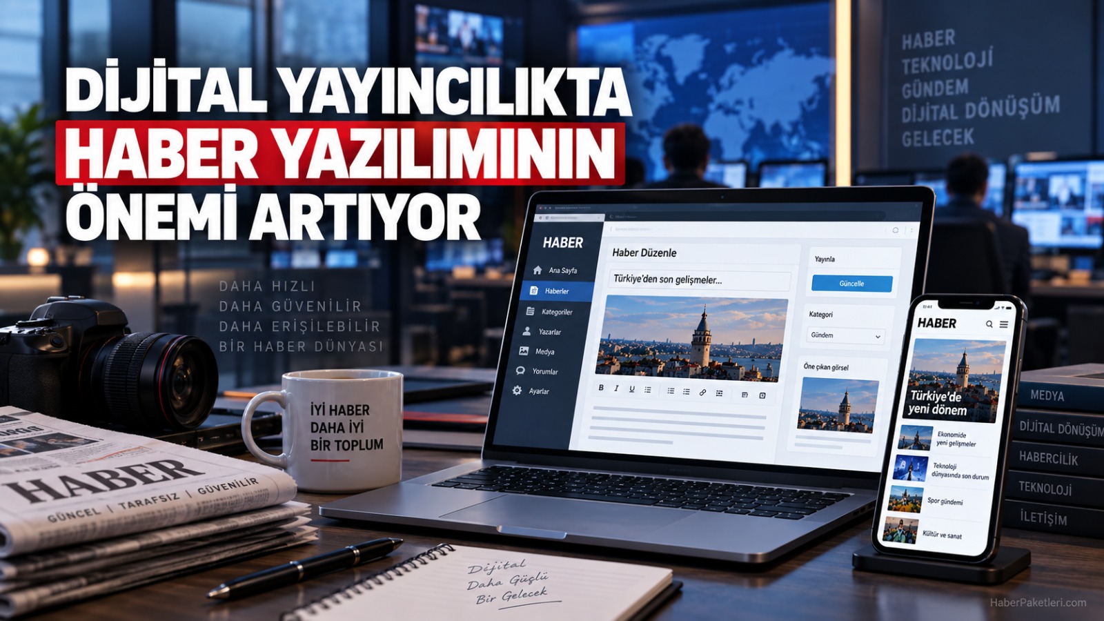 Dijital habercilikte teknoloji yarışı hızlandı: Haber yazılımları neden önem kazandı?