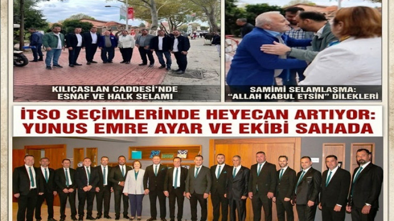 YUNUS EMRE AYAR: “İZNİK İÇİN BİRLİKTE, GELECEK İÇİN BİRLİKTE”