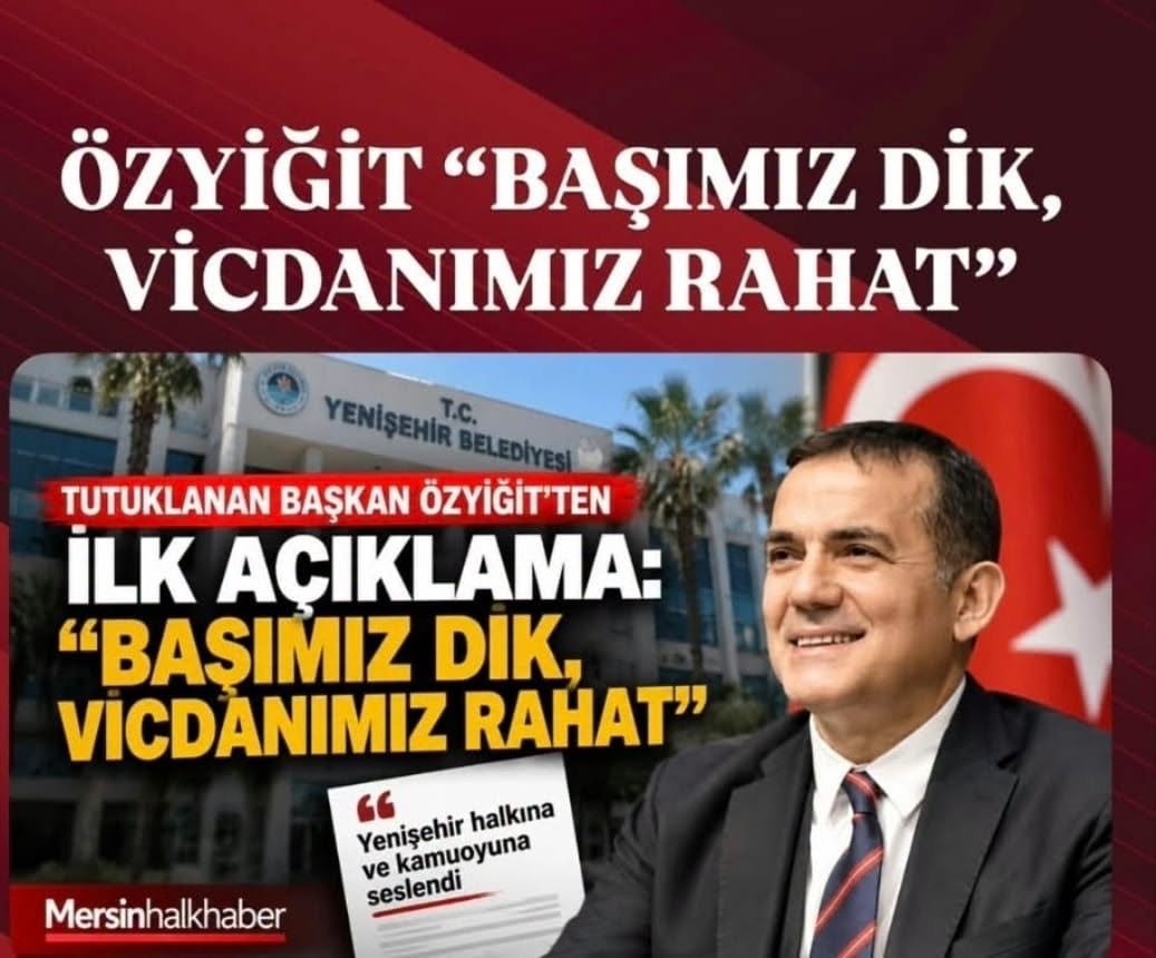 TUTUKLANAN BİZİM ÇİPRAS ABDULLAH ÖZYİĞİT İÇİN ÜZÜLDÜM. AKP’YE GEÇECEK OLAN, İZMİRE YAKIŞMAYAN CEMİL TUGAY İÇİN ASLA ÜZÜLMÜYORUM.
