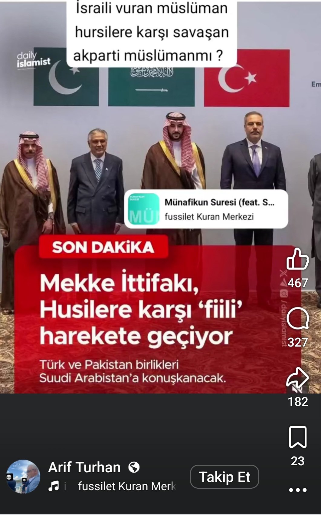 İsrail Politikası Üzerinden İktidara “Çelişki” Eleştirisi